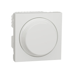 Диммер поворотно-нажимной 5–150 Вт 12В белый Schneider Electric Unica New
