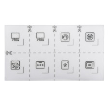 Комплект з маркуванням лотос Schneider Electric Merten