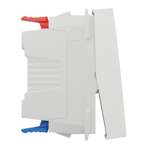 Выключатель 1-клавишный проходной белый Schneider Electric Unica New, NU310318S