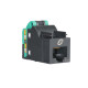 Конектор RJ-45 Cat.5E зелений Schneider Electric Actassi