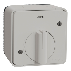Выключатель с таймером 10А IP55 накладной белый Schneider Electric Mureva S