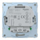 Розетка с заземлением лотосовая белая Schneider Electric Merten D-Life, MTN2367-6035