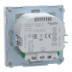 Розетка с заземлением лотосовая белая Schneider Electric Merten D-Life, MTN2367-6035