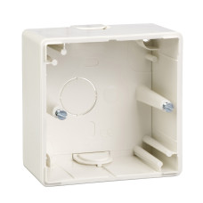 Корпус 1-местный накладной полярно-белый Schneider Electric Merten System M