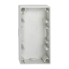 Корпус 2-местный накладной полярно-белый Schneider Electric Merten System M