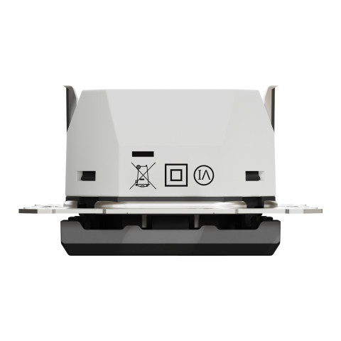 Розетка 2-местная с USB Type-A + Type-C 45 Вт 3А антрацит Schneider Electric Asfora