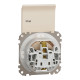 Розетка 1-местная с заземлением IP44 бежевая Schneider Electric Sedna Design