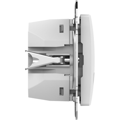 Розетка 1-местная с USB Type-A + Type-C 45 Вт 3А белая Schneider Electric Sedna Design