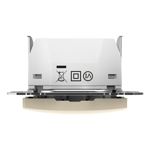 Розетка 1-местная с USB Type-A + Type-C 45 Вт 3А бежевая Schneider Electric Sedna Design