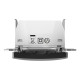 Розетка 1-местная с USB Type-A + Type-C 45 Вт 3А алюминий Schneider Electric Sedna Design