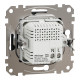 Розетка 1-місна з USB Type-A + Type-C 4А прихована чорна Schneider Electric Sedna Design