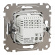 Розетка 1-місна з USB Type-A + Type-C 4А алюміній Schneider Electric Sedna Design
