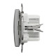 Розетка 1-місна з USB Type-A + Type-C 4А алюміній Schneider Electric Sedna Design