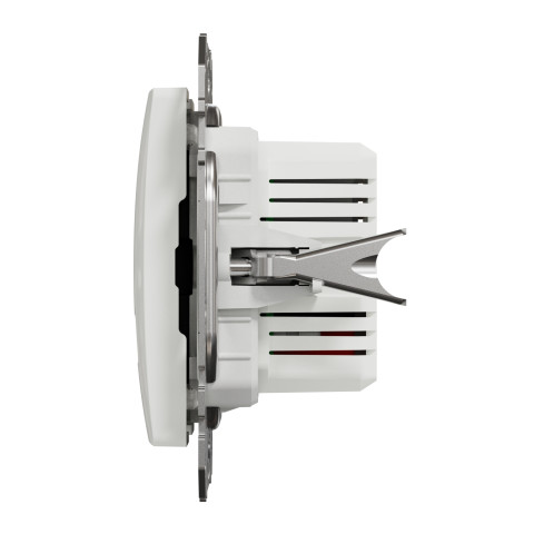 Розетка 1-местная с USB Type-A + Type-A 1А скрытая белая Schneider Electric Sedna Design