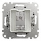 Розетка 1-местная оконечная TV скрытая венге Schneider Electric Sedna Elements