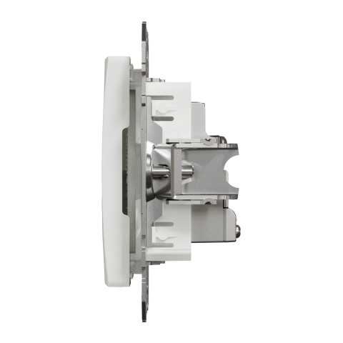 Розетка 1-местная оконечная TV скрытая белая Schneider Electric Sedna Design