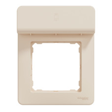 Рамка 1-місна бежева Schneider Electric Sedna Design, SDD312809