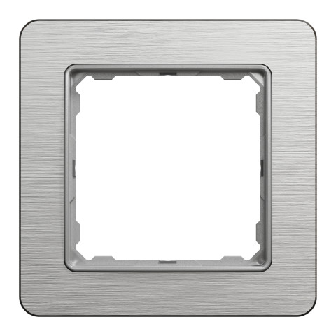 Рамка 1-місна матовий алюміній Schneider Electric Sedna Elements