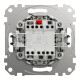 Выключатель проходной матовый алюминий Schneider Electric Sedna Elements, SDD170106L