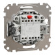 Вимикач прохідний матовий алюміній Schneider Electric Sedna Elements, SDD170106