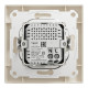 Розетка 2-местная с USB Type-A + Type-C 4А слоновая кость Schneider Electric Asfora