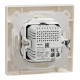 Розетка 2-местная с USB Type-A + Type-C 4А слоновая кость Schneider Electric Asfora