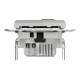 Розетка 2-местная с USB Type-A + Type-C 4А скрытая алюминий Schneider Electric Asfora