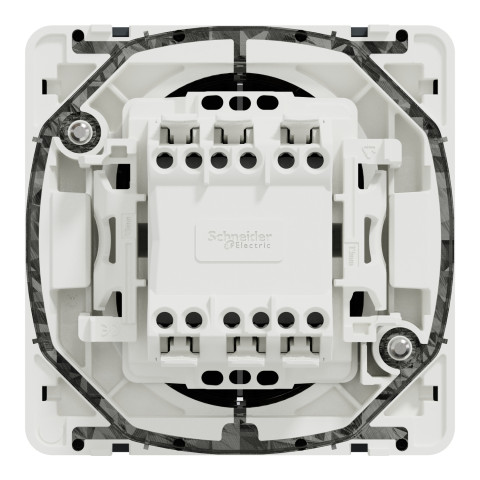 Механізм прохідного вимикача IP55 чорний Schneider Electric Mureva S, MUR35019
