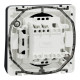Выключатель 1-клавишный проходной 10А IP55 скрытый чёрный Schneider Electric Mureva S