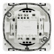 Выключатель 1-клавишный проходной 10А IP55 скрытый чёрный Schneider Electric Mureva S