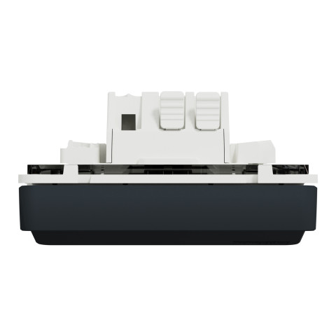 Выключатель 1-клавишный проходной 10А IP55 скрытый чёрный Schneider Electric Mureva S