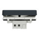 Выключатель 1-клавишный проходной 10А IP55 скрытый чёрный Schneider Electric Mureva S