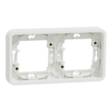 Рамка 2-місна IP55 біла Schneider Electric Mureva S