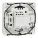 Вимикач 1-клавішний прохідний 10А IP55 прихований білий Schneider Electric Mureva S