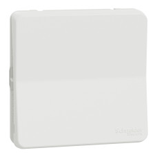 Выключатель 1-клавишный проходной 10А IP55 скрытый белый Schneider Electric Mureva S