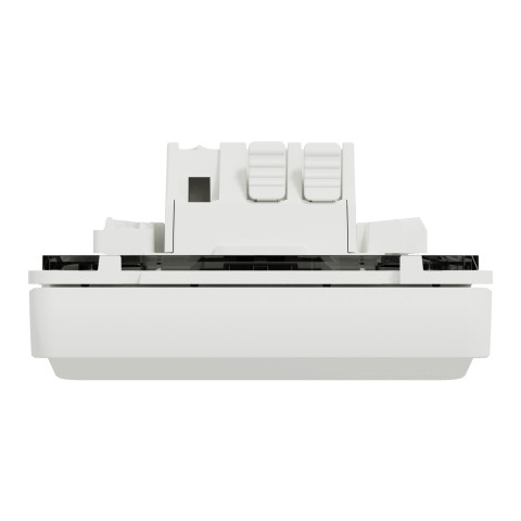 Вимикач 1-клавішний прохідний 10А IP55 прихований білий Schneider Electric Mureva S