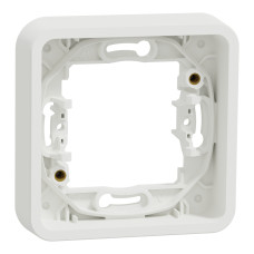 Рамка 1-місна IP55 біла Schneider Electric Mureva S