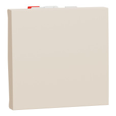 Выключатель 1-клавишный проходной слоновая кость Schneider Electric Unica New, NU320344