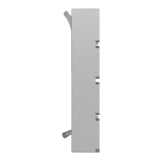 Лицьова панель розетки RJ-45 2-модульна алюміній Schneider Electric Unica New, NU941130