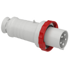 Вилка 3P+N+PE 63А 380В IP67 переносная серая Schneider Electric PratiKa, 81383