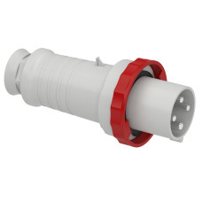 Вилка 3P+PE 63А 380В IP67 переносная серая Schneider Electric PratiKa, 81382
