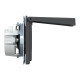 Розетка з заземленням IP44 антрацит Schneider Electric Merten D-Life, MTN2314-6034