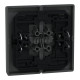Клавіша 2-клавішного вимикача антрацит Schneider Electric Merten D-Life, MTN3400-6034