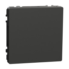 Заглушка 2-модульна антрацит Schneider Electric Merten D-Life, MTN4075-6034
