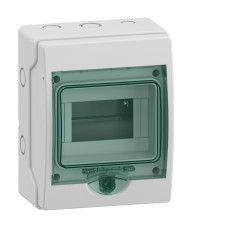 Щит навесной ЩРН-П 6 модулей IP65 прозрачные дверцы Schneider Electric Mureva