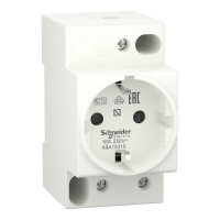 Розетка модульна 2P 16А IP20 німецький стандарт Schneider Electric