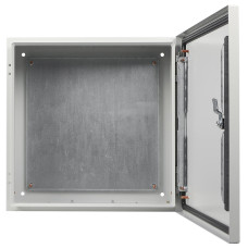 Щит металевий ЩМП 400х400х200 мм IP65 з монтажною панеллю АСКО-УКРЕМ UBox