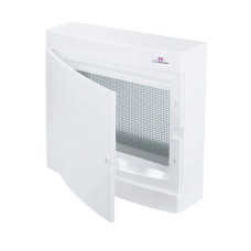 Щит навесной 18 модулей IP40 белые дверцы ETI ECT2x18 MEDIA-PO