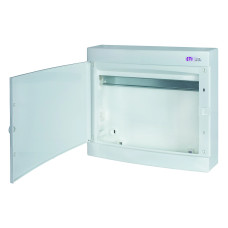 Щит навесной 36 модулей IP40 белые дверцы ETI ECT 2x18PO MEDIA/EMPTY