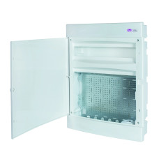 Щит встраиваемый 54 модуля IP40 белые дверцы ETI ECT 3x18PO MEDIA-MOD
